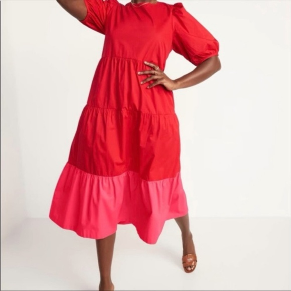 Old Navy Color Block Dress